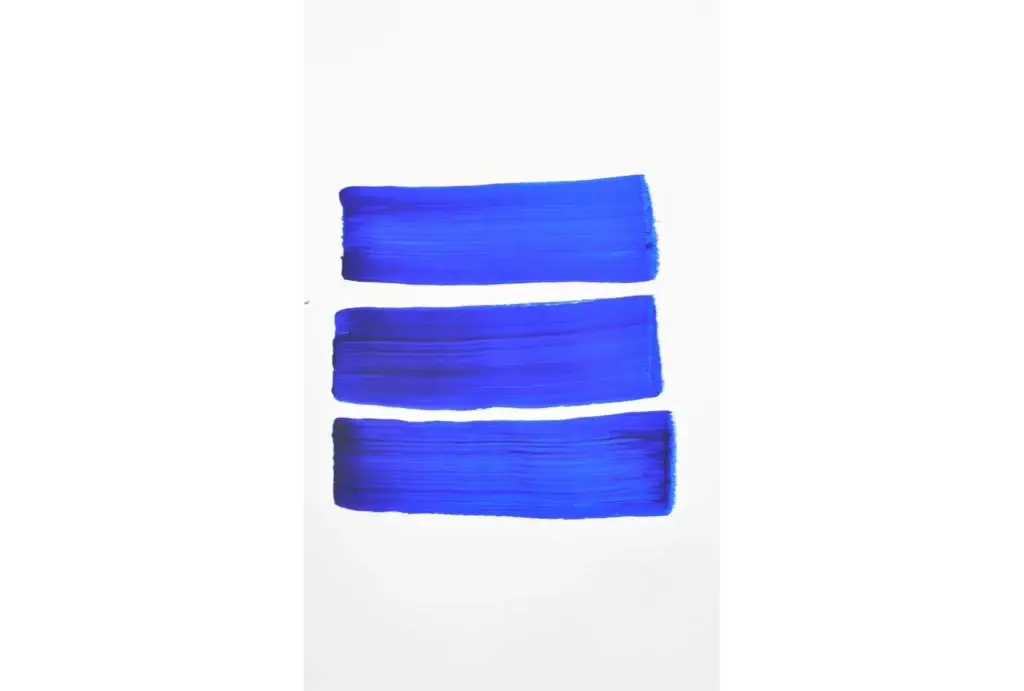 Signs and Symbols (Dark Blue) 5, 2016, Acrylic on Paper, 22 x 30 inches