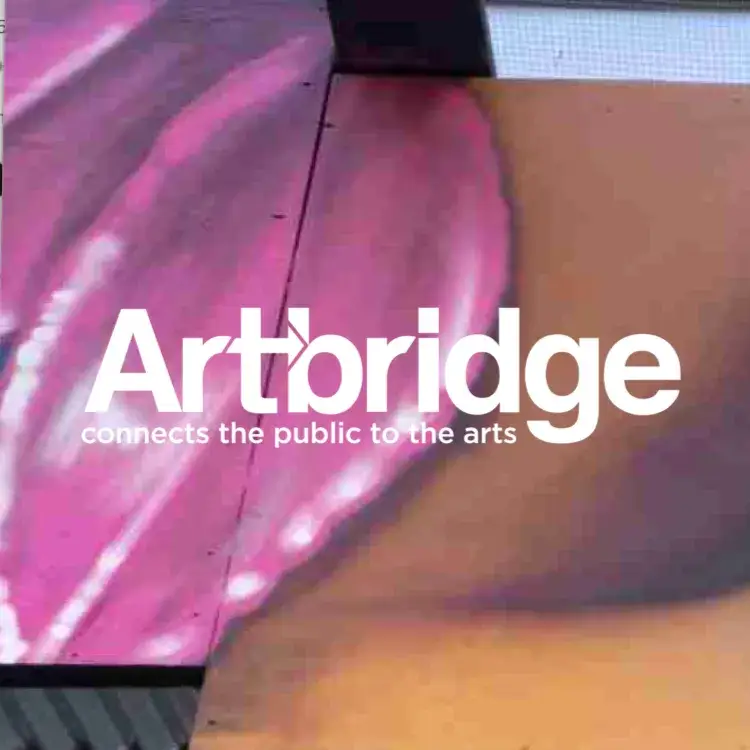ArtBridge public art on construction fencing
