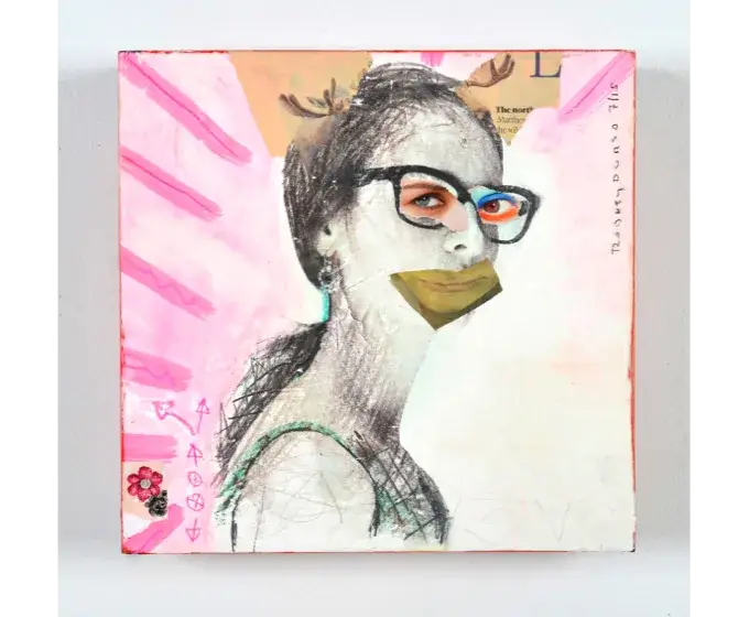 Pink face hero